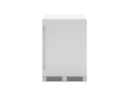PRR24C01ASOD Presrv Refrigerator, 24in Compact, Outdoor SS, Reversible, Lock, 1 Zone