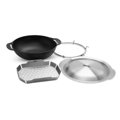 7606 WEBER CRAFTED Wok & Steamer