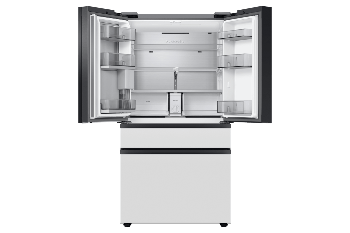 Samsung RF29BB86004M Bespoke 4-Door French Door Beverage Center™  Dual Ice Maker & Flex Zone™  29 cu.ft.