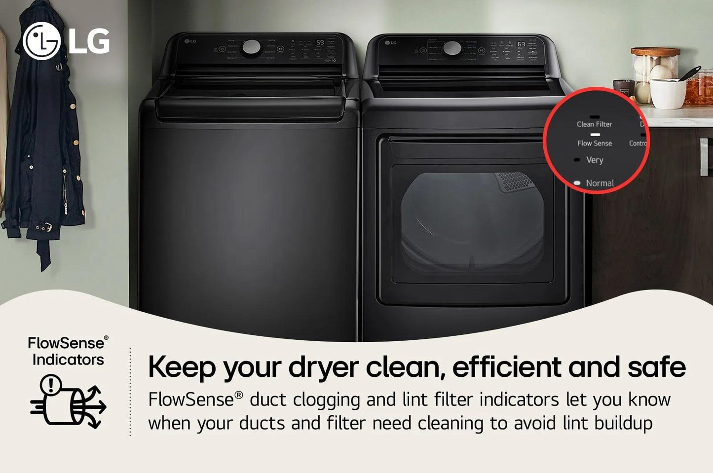 Lg DLE7150X 7.3 cu. ft. Ultra Large Capacity Electric Dryer with Sensor Dry Technology