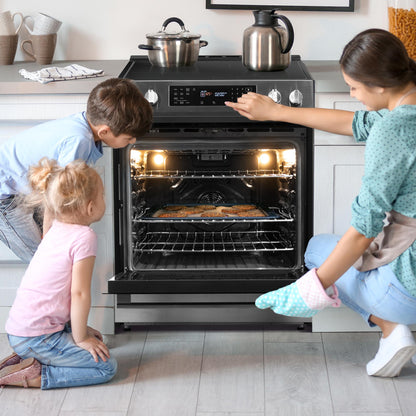 DIRC300BSS Danby 30"" Slide in Induction Range with LED Touch Control in Stainless Steel