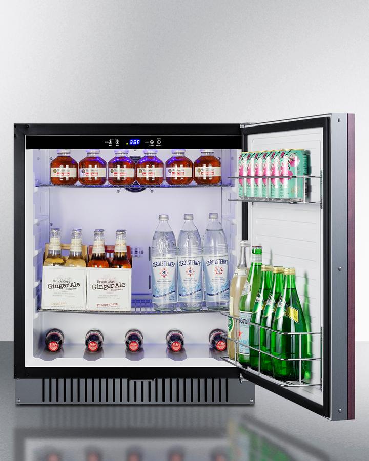 Summit FF27BSSADAIF 27" Wide Built-in All-refrigerator, ADA Compliant (panel Not Included)