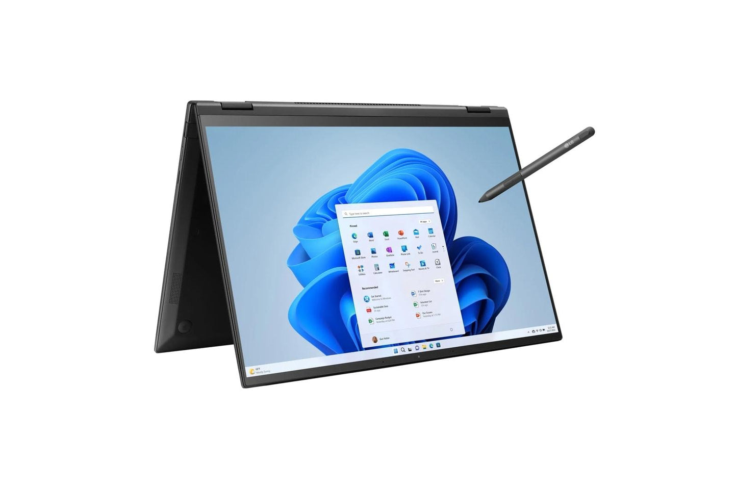 16T90RKADM9U1 LG gram 16 Inch 2-in-1 Lightweight Laptop, Intel® 13th Gen Core® i7 Evo™ Platform, Windows 11 Home, 32GB RAM, 1TB SSD, Black
