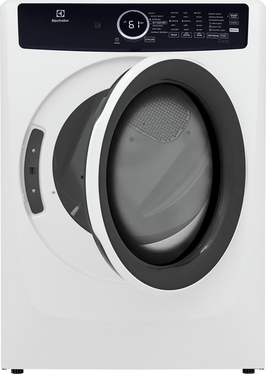 ELFE7437AW Electrolux Front Load Perfect Steam™ Electric Dryer with Instant Refresh - 8.0 Cu. Ft.