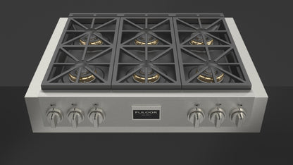 36" PRO GAS RANGE TOP