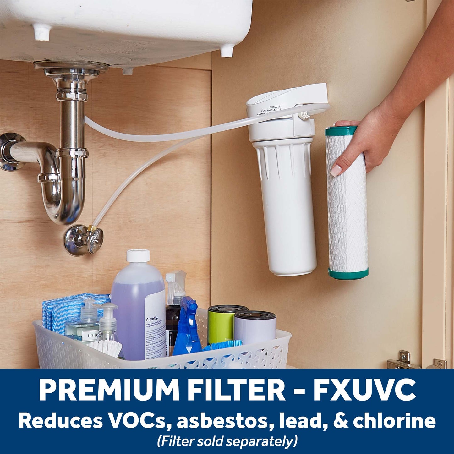 GX1S01R GE SINGLE STAGE WATER FILTRATION SYSTEM