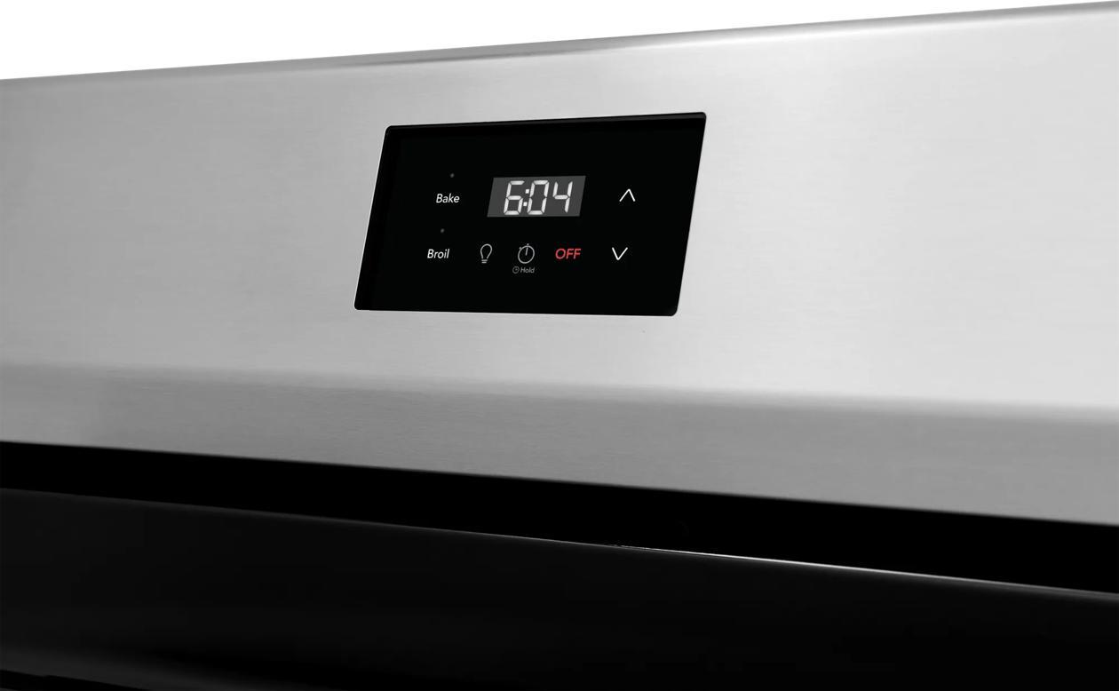 Frigidaire FCRE3050BS 30" Rear Control Electric Range