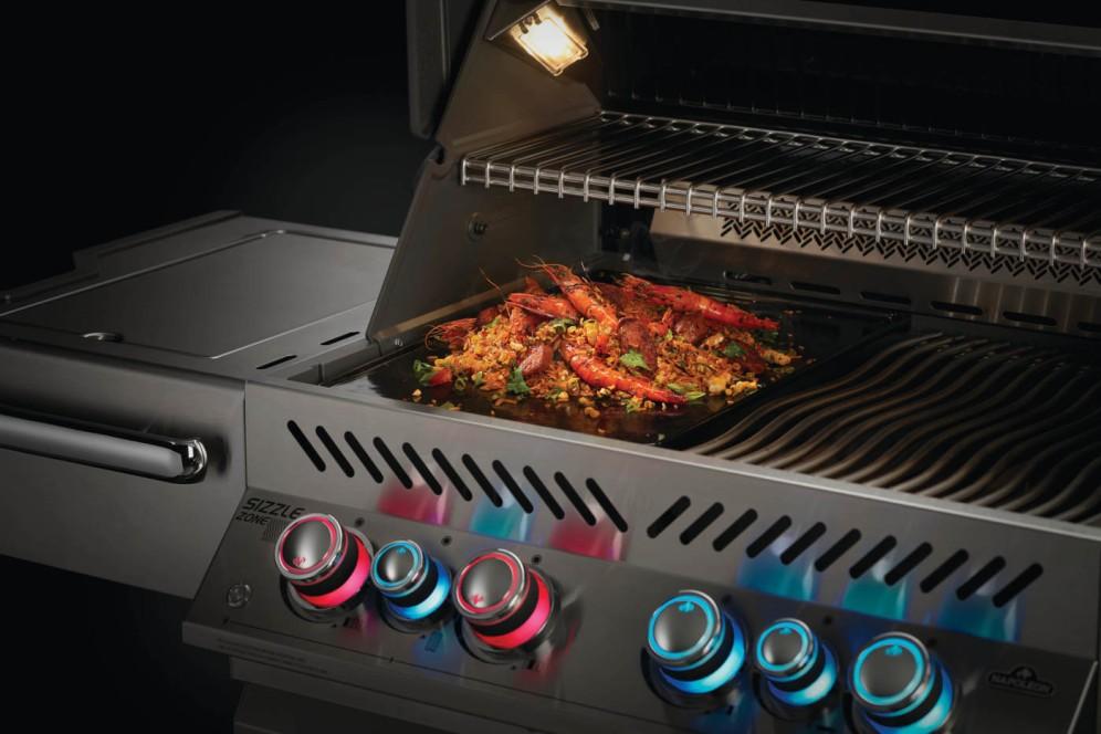 Napoleon Bbq 56041 Enameled Cast Iron Reversible Griddle for PRO 500 & Prestige 500 Grill Models