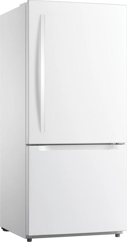 Frigidaire FRBE1925AW 19 Cu. Ft. Standard-Depth Bottom Freezer Refrigerator