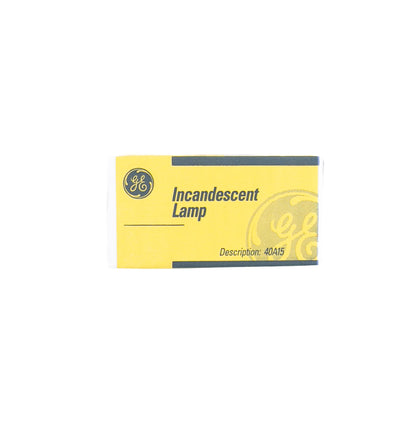 Ge Appliances 40A15 Bulb - 40 watt