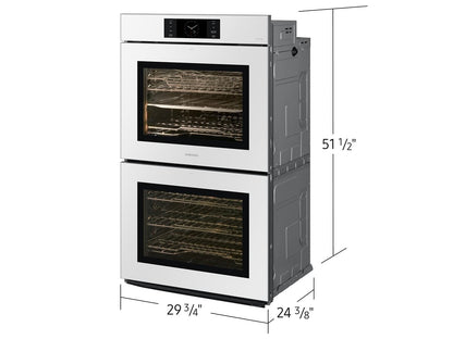 Samsung NV51CB700D12 Bespoke AI Double Wall Oven AI Home 7" Display  AI Pro Cooking™  5.1 cu.ft./5.1 cu.ft.