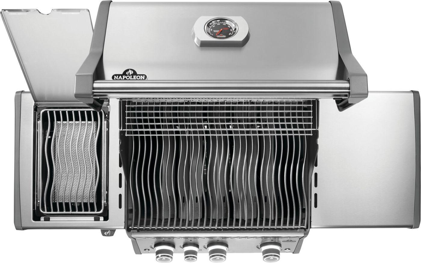 Napoleon Bbq RP425SIBNSS2 Rogue PRO 425 SIB with Infrared Side Burner , Natural Gas, Stainless Steel