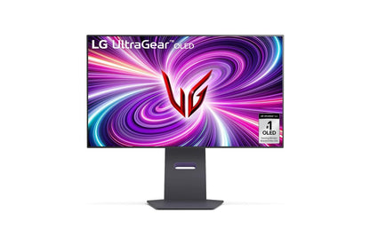 Lg 32GS95UEB 32 Inch UltraGear™ OLED Dual Mode 4K UHD 240Hz or FHD 480Hz 0.03ms G-Sync Compatible Gaming Monitor with Pixel Sound - 32GS95UE-B