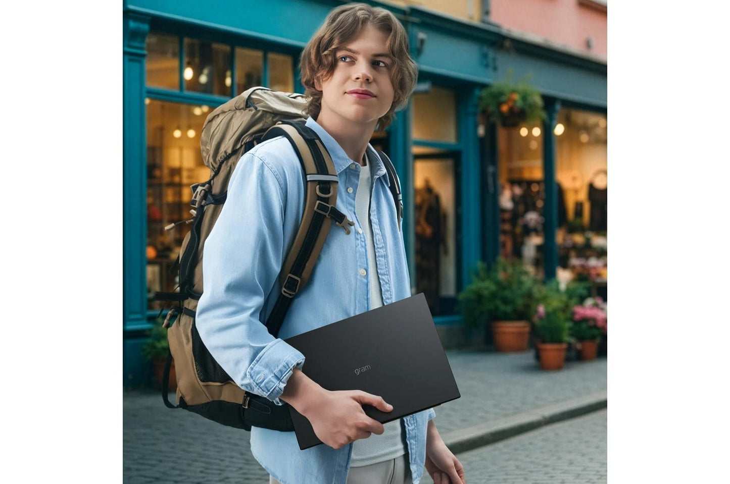 15U50UHAA55U1 LG gram Book 15 Inch, Windows 11 Home, Touchscreen Laptop, Intel® Core™ Ultra 5, 16GB RAM, 512GB SSD, Black