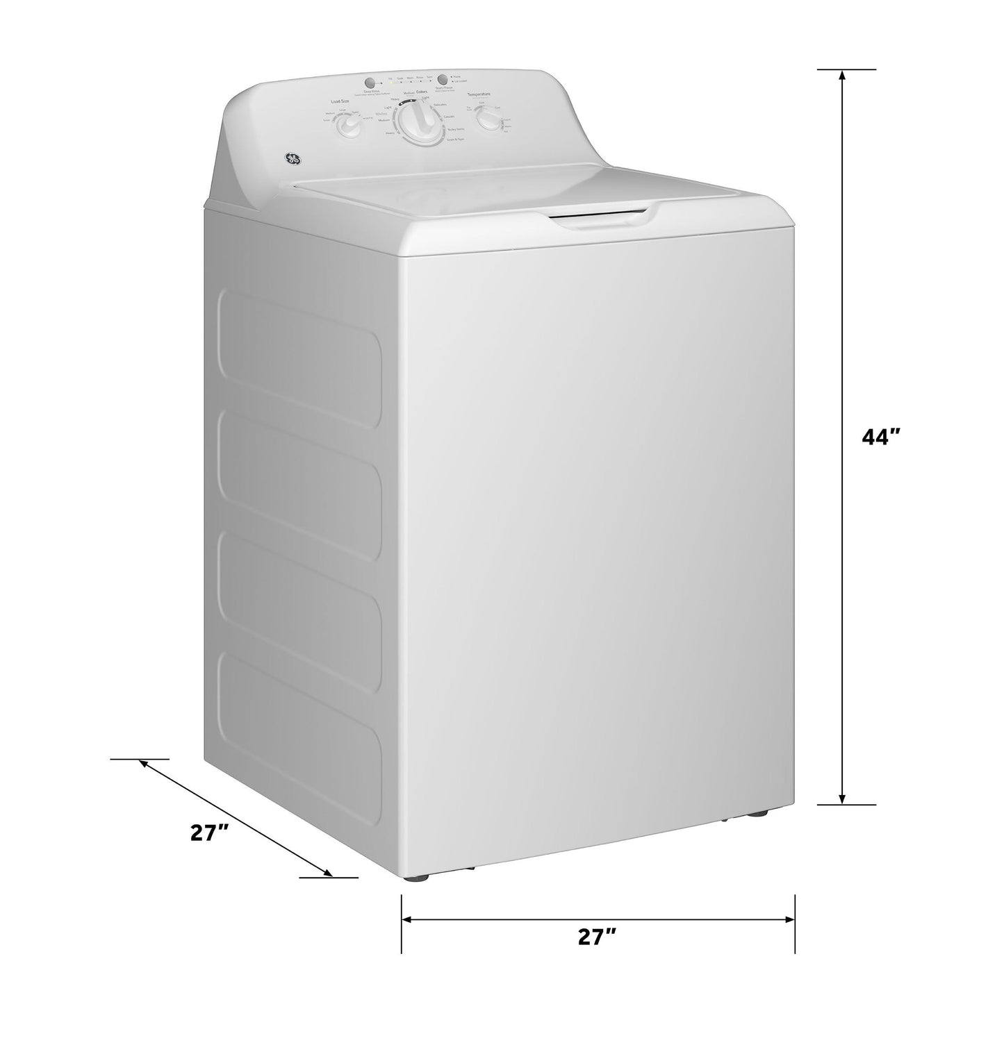 GTW220ACWWW GE® 4.0 cu. ft. Capacity Washer with Stainless Steel Basket and Water Level Control
