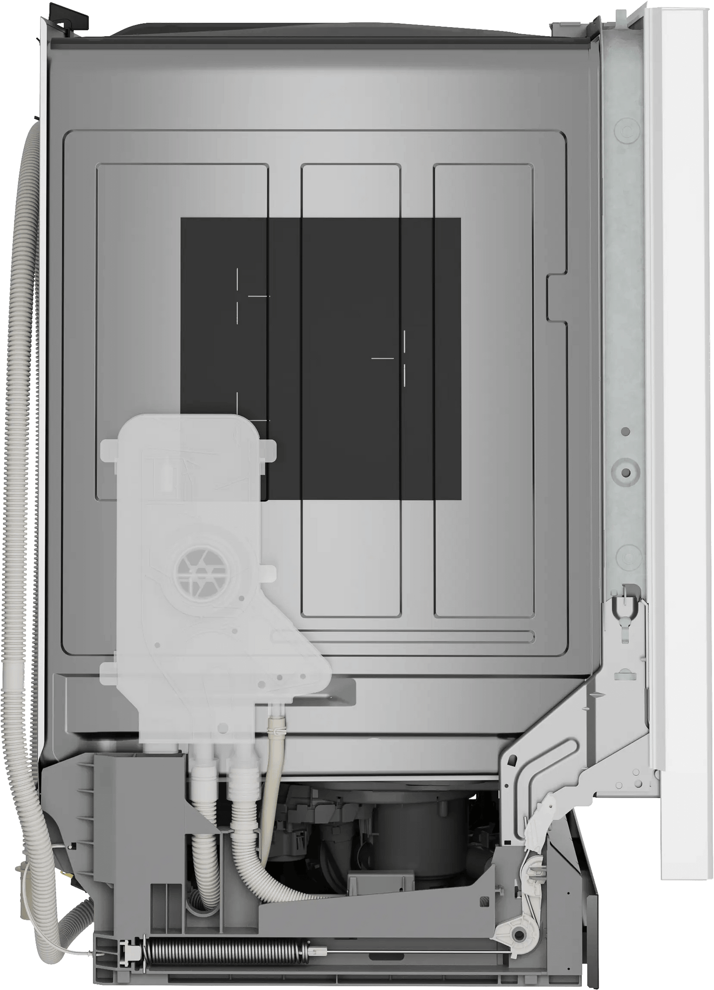 Bosch SHE43DM2N 300 Recessed Handle, 48 dBA, Standard 3rd Rack, PureDry - WH