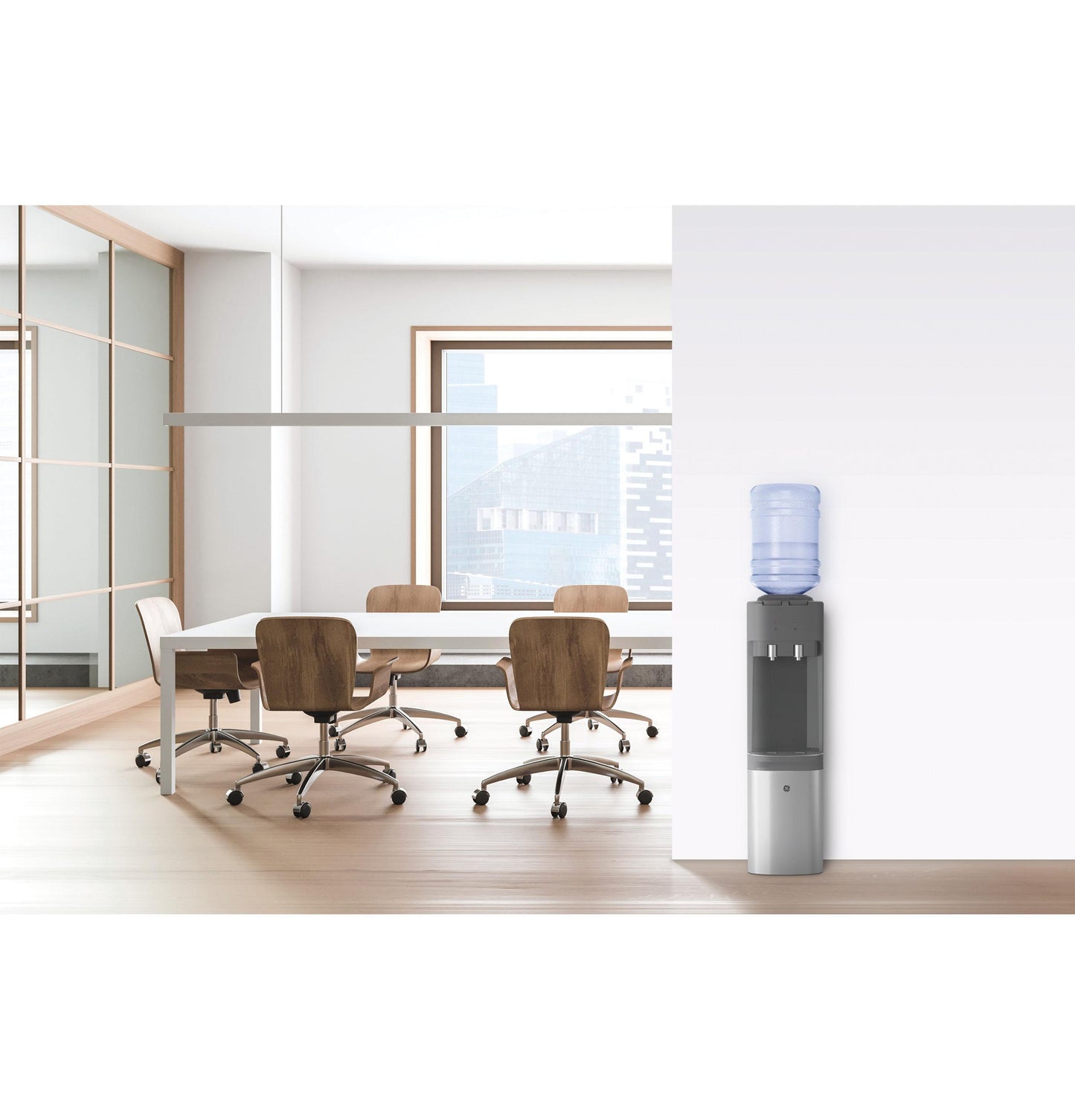 GXCF04P GE® Top-Loading Hot and Cold Water Dispenser
