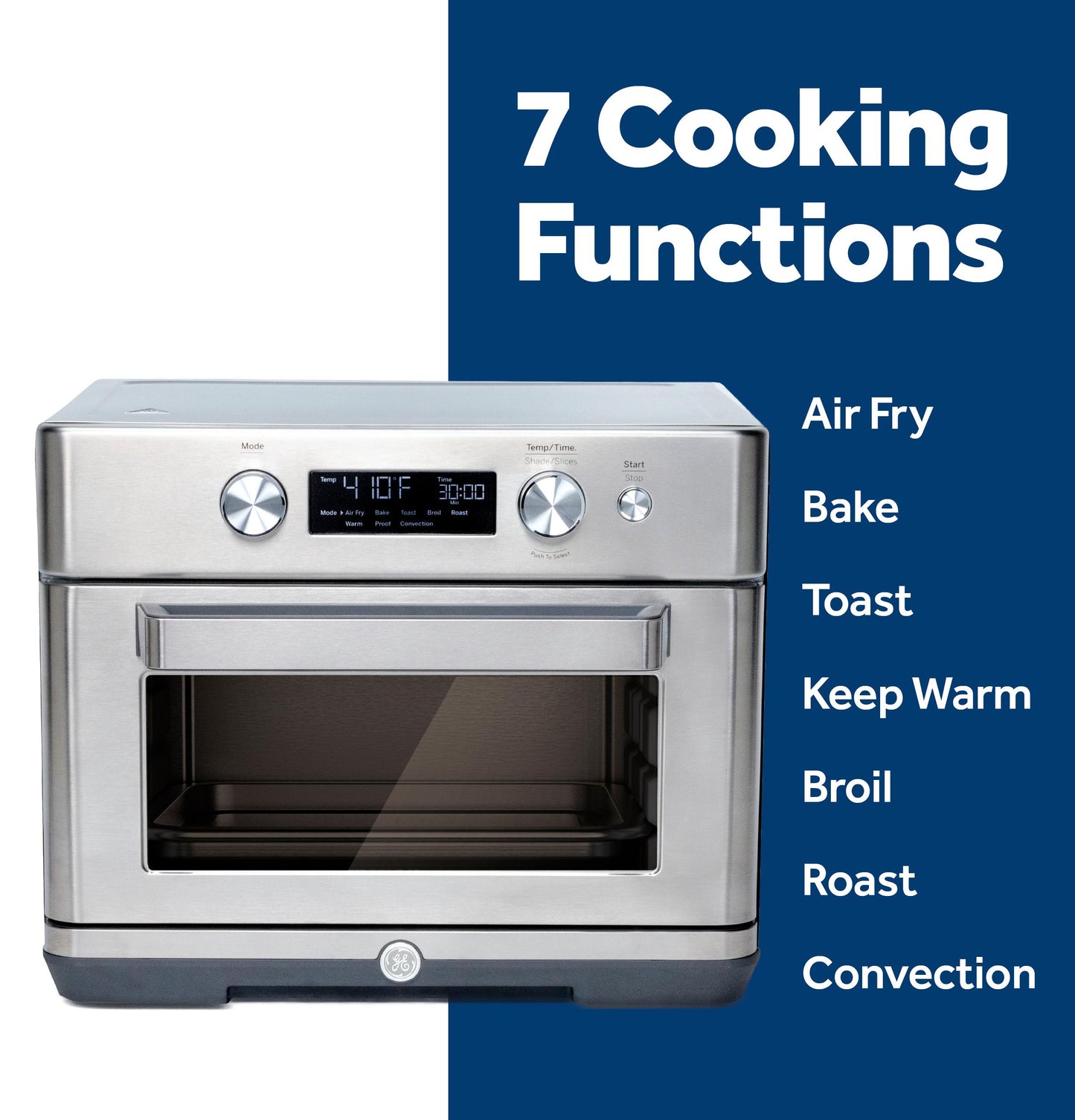 G9OAAASSPSS GE Digital Air Fry 8-in-1 Toaster Oven