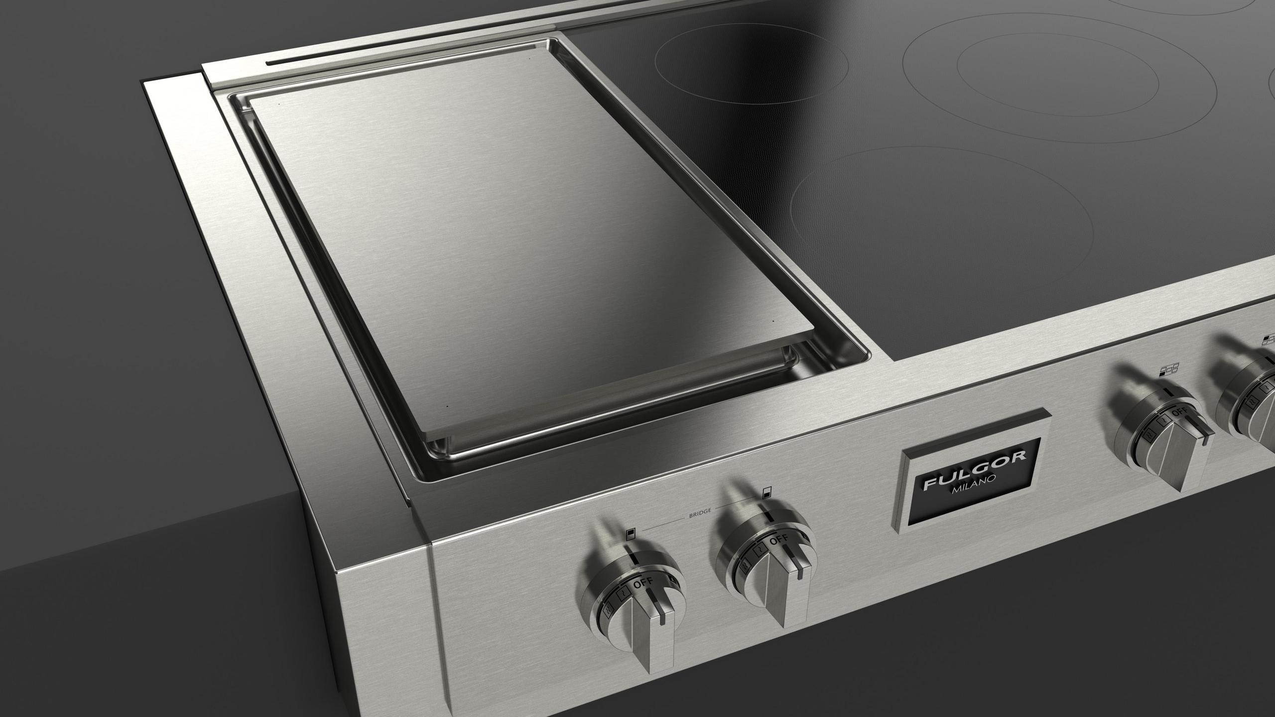 SOFIA 48" PRO INDUCTION RANGETOP WITH GRIDDLE