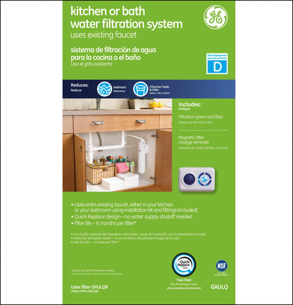 Ge Appliances GXULQ FULL FLOW WATER FILTRATION SYSTEM