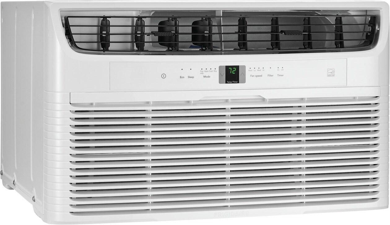 Frigidaire FHTE083WA1 8,000 BTU Wall Room Air Conditioner with Supplemental Heat