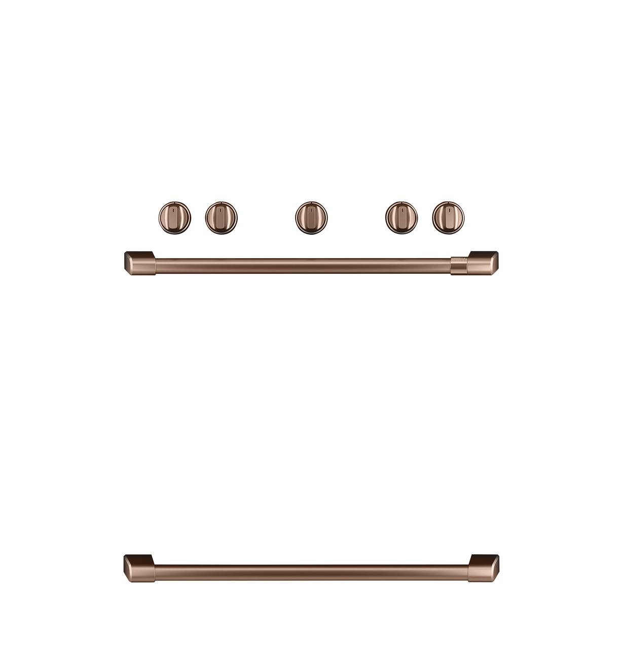 Cafe CXFSGHKPMCU CAF(EBACK)™ Freestanding Gas Knobs and Handles - Brushed Copper