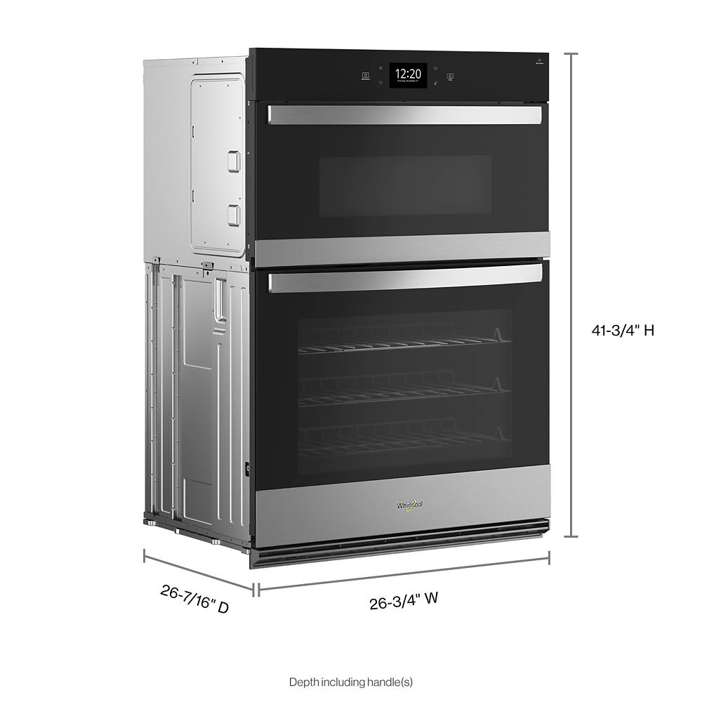 Whirlpool 5.7 Cu. Ft. Wall Oven Microwave Combo with Air Fry