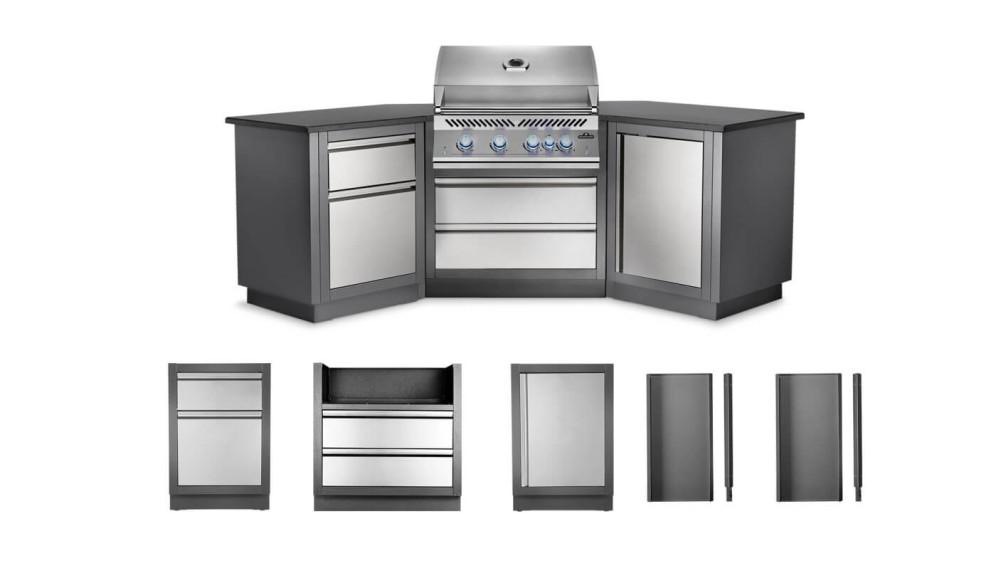 Napoleon Bbq ODK200BIG32RBNSS1 OASIS 200 Outdoor Kitchen, Built-in 700 Series 32 Built-in 700 Series 32 , Natural Gas, Stainless Steel