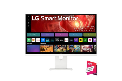 Lg 37U730SAW 37 Inch 4K UHD IPS webOS Smart Monitor with USB Type-C PD 65W