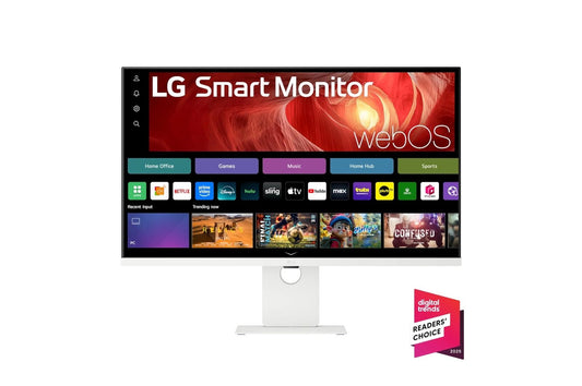 Lg 37U730SAW 37 Inch 4K UHD IPS webOS Smart Monitor with USB Type-C PD 65W