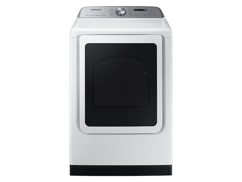 Samsung 7.4 cu. ft. Smart Electric Dryer with Pet Care Dry and Steam Sanitize  in White