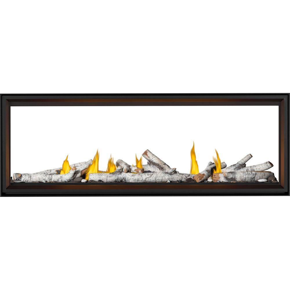 Napoleon Bbq TLV74N2 Tall Linear Vector 74 See Through Direct Vent Gas Fireplace