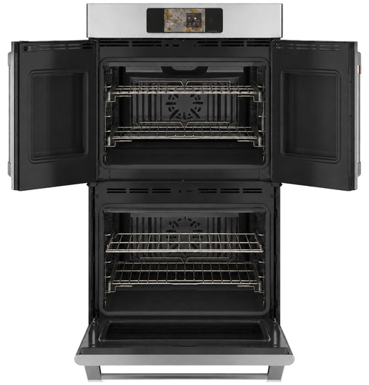 Cafe CTD90FP2ZS1 CAF(EBACK)™ Professional Series 30" Smart Built-In Convection French-Door Double Wall Oven