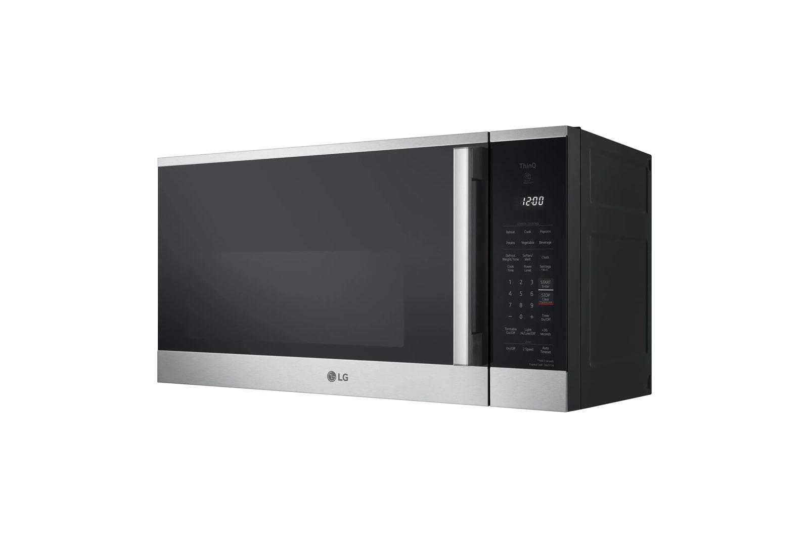 Lg MVEM1825X 1.8 cu. ft. Smart Over-the-Range Microwave Oven with EasyClean®