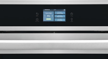 Frigidaire GCWM3070AF 30" Electric Wall Oven and Microwave Combination with Stone-Baked Pizza