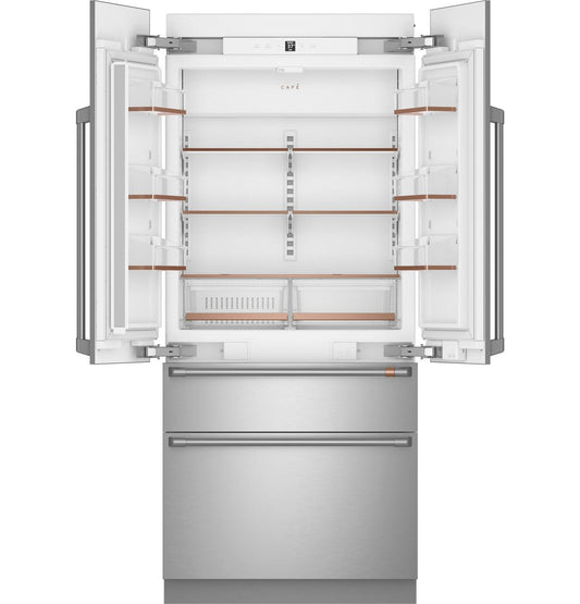 Cafe CIP36NP2VS1 CAF(EBACK)™ 36" Integrated French-Door Refrigerator