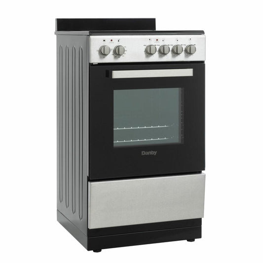 DER20V1BSS Danby 20" Wide Electric Range in Stainless Steel