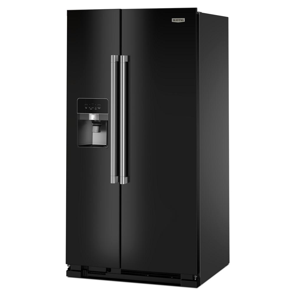 Maytag MRSF4036PB 36-Inch Wide Side-by-Side Refrigerator - 25 Cu. Ft.