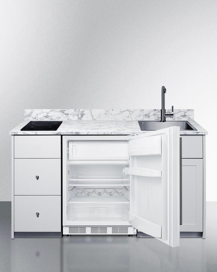 Summit CALDERAWH33I Turnkey Caldera Kitchen, ADA-compliant
