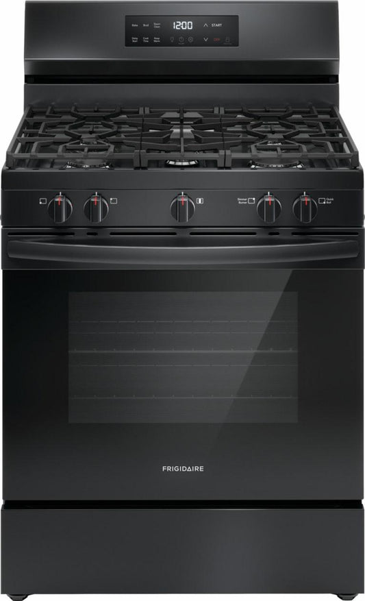 Frigidaire FCRG3062AB 30" Gas Range with Quick Boil