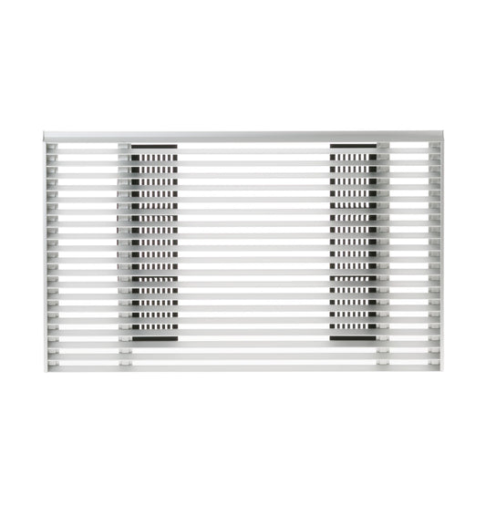 Ge Appliances RAG26AA Architectural aluminum louvered extruded grille (J series)
