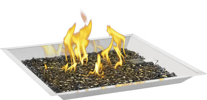 Napoleon Bbq GPFS60 24 inch Square Patioflame Burner Kit 1 Main Burners, Propane, Stainless Steel