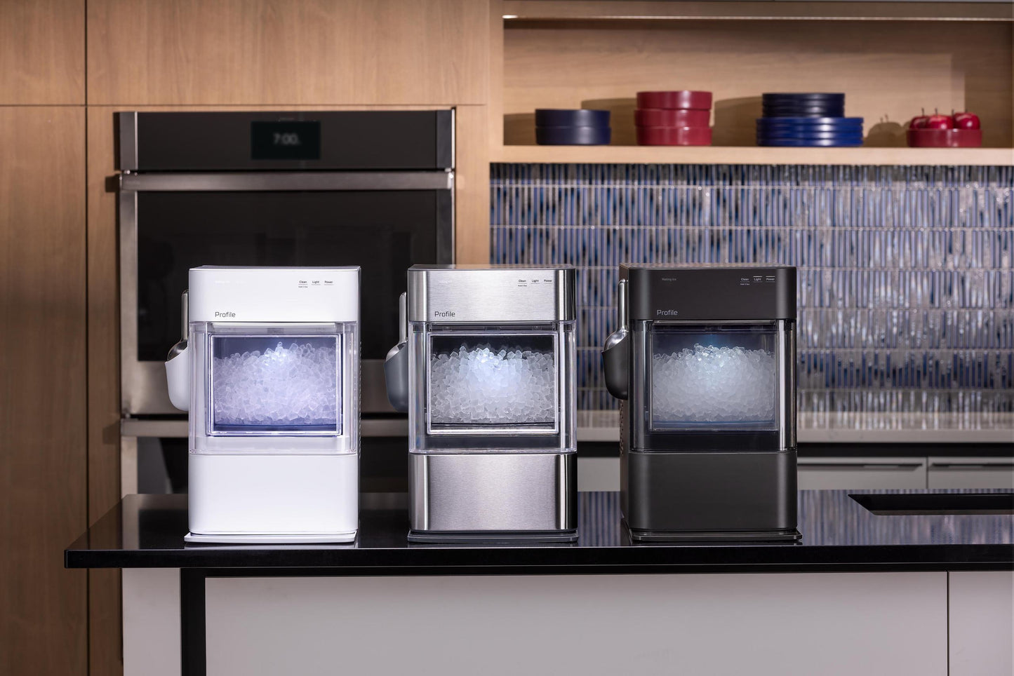 XPIO23SWBB GE Profile™ Opal™ 2.0 Ultra Nugget Ice Maker with Scale Inhibiting Filter