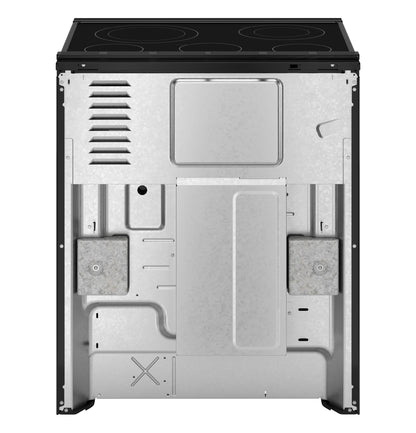 GRS600AVDS GE® ENERGY STAR® 30" Slide-In Electric Convection Range with No Preheat Air Fry and EasyWash™ Oven Tray