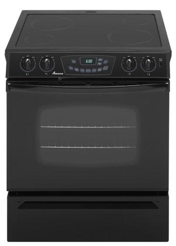 Amana Electric Slide-In Range(Black)