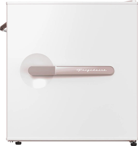 Frigidaire EFR197RGWHITE 1.6 Cu. Ft. Retro Compact Refrigerator with Built-In Side Bottle Opener - White