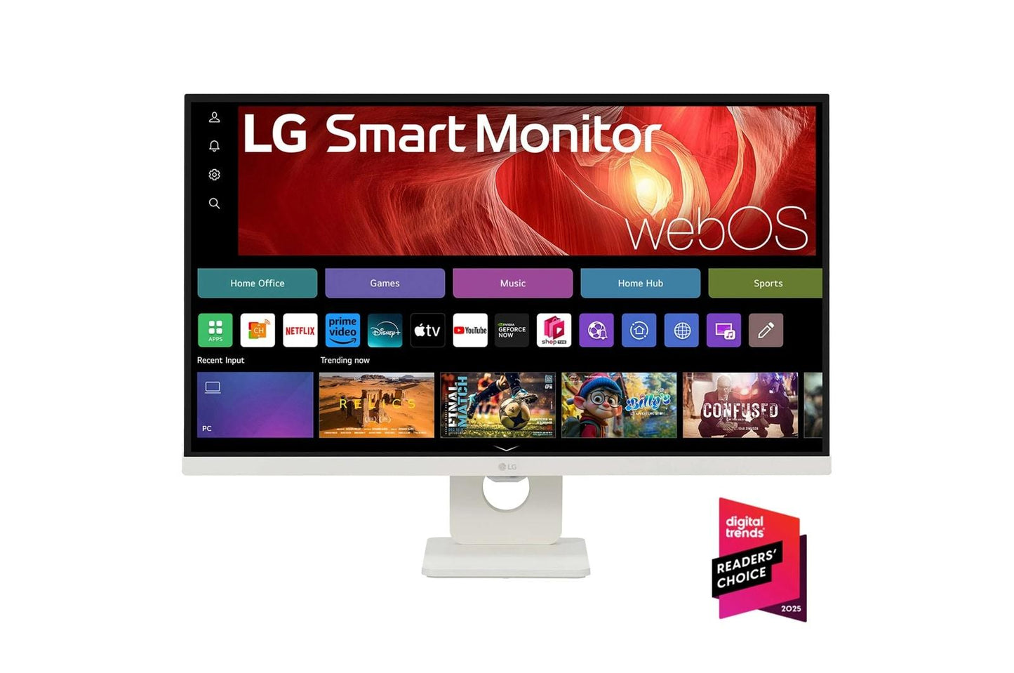 Lg 27U731SAW 27 Inch 4K UHD IPS Smart Monitor with webOS and USB Type-C