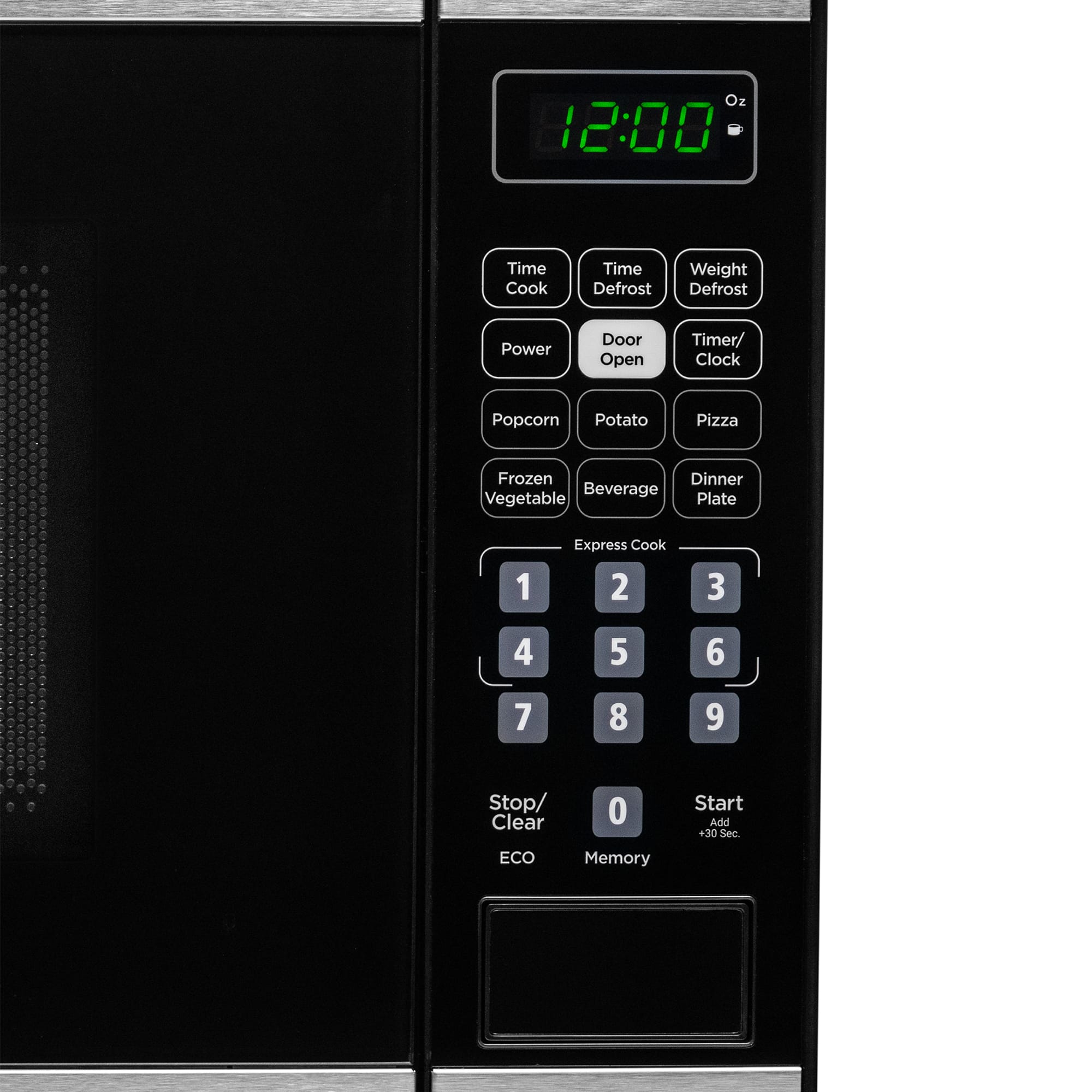 DBMW0722BBS Danby 0.7 cu. ft. Countertop Microwave in Black and Stainless Steel