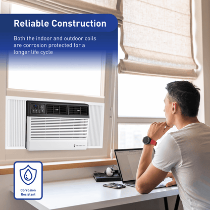 CCF12B10C Friedrich Chill Premier 12,000 BTU 115V Smart Window Air Conditioner - Cool Only