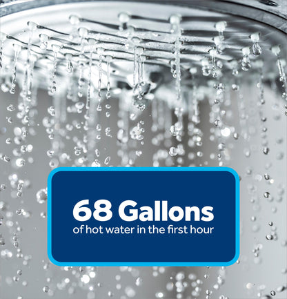 GP40T08AYV GE RealMAX Choice 40-Gallon Tall Liquid Propane Power Vent Water Heater